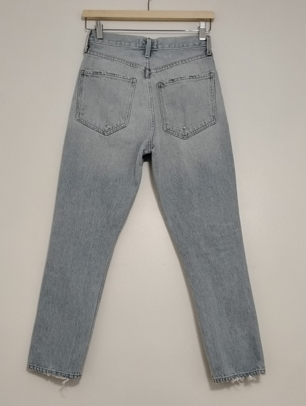 Agolde Riley High Rise Crop Jean W25 - Picture 3 of 10